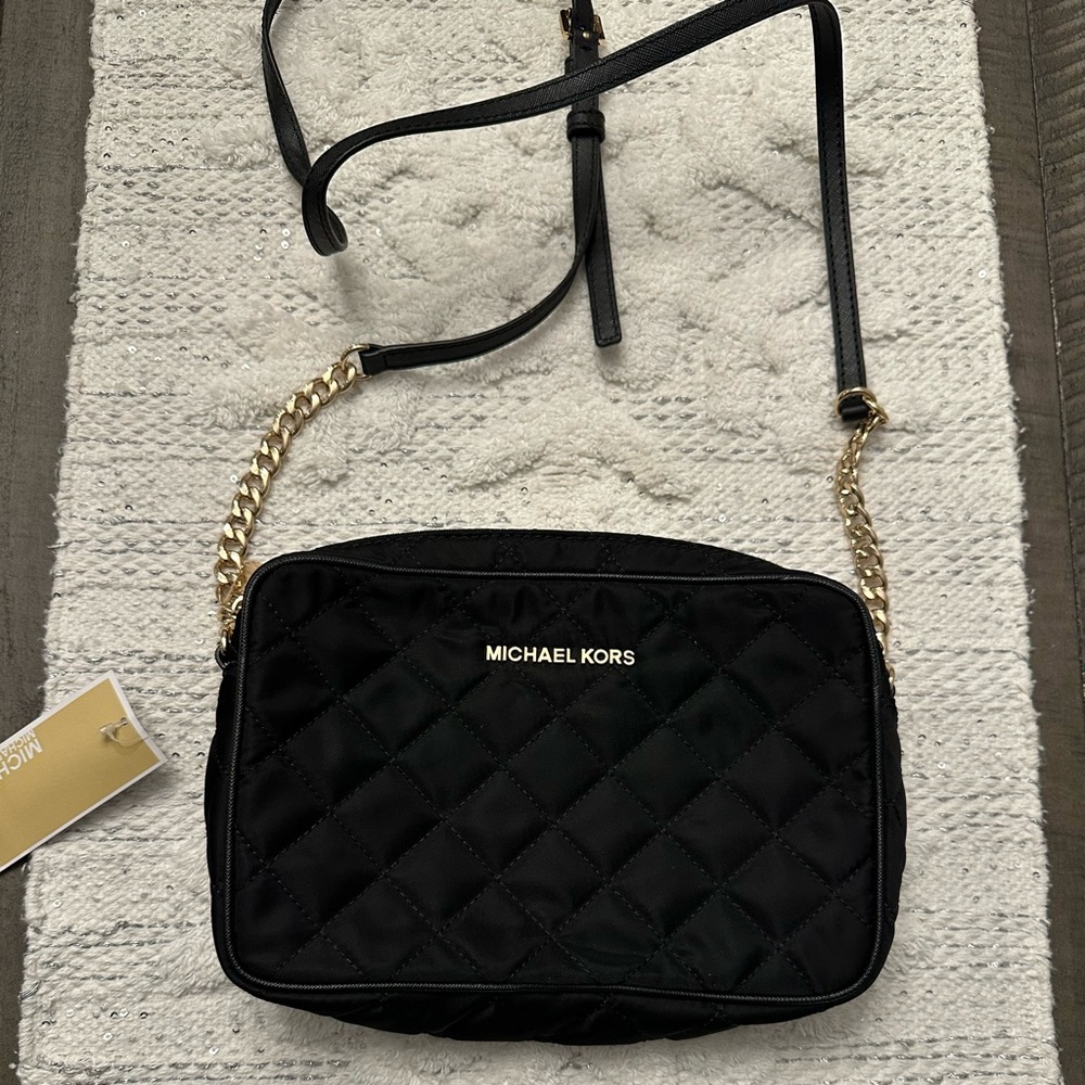 NWT Michael Kors Jet Set Travel Large East West Crossbody